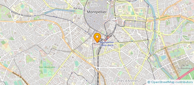 localisation de l'entreprise MONSIEUR ALEXANDRE UNKOVIC à MONTPELLIER