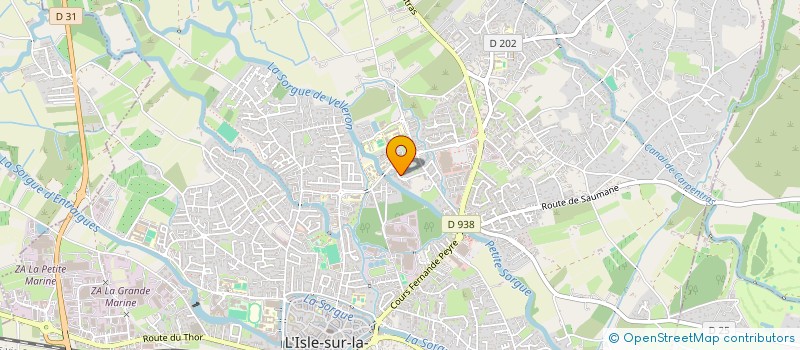 localisation de l'entreprise MONSIEUR ALEXANDRE UNTERSTOCK  L'ISLE-SUR-LA-SORGUE