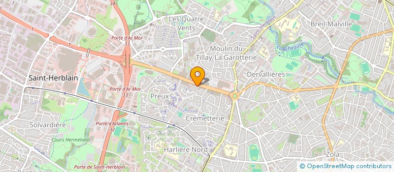 localisation de l'entreprise MONSIEUR ALEXANDRE URBAIN à SAINT-HERBLAIN