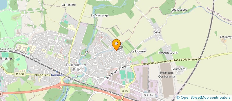 localisation de l'entreprise MONSIEUR ALEXANDRE VAJOU  TOURNAN-EN-BRIE