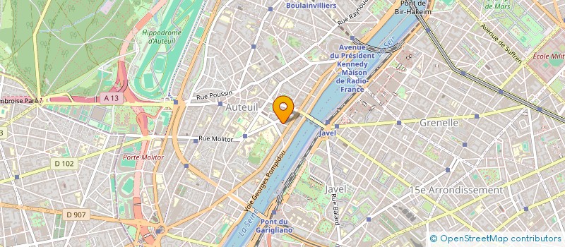 localisation de l'entreprise MONSIEUR ALEXANDRE VALLE  PARIS