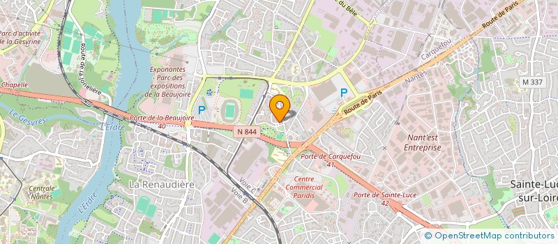 localisation de l'entreprise MONSIEUR ALEXANDRE VALLE à NANTES