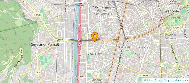 localisation de l'entreprise MONSIEUR ALEXANDRE VALLENARI  GRENOBLE