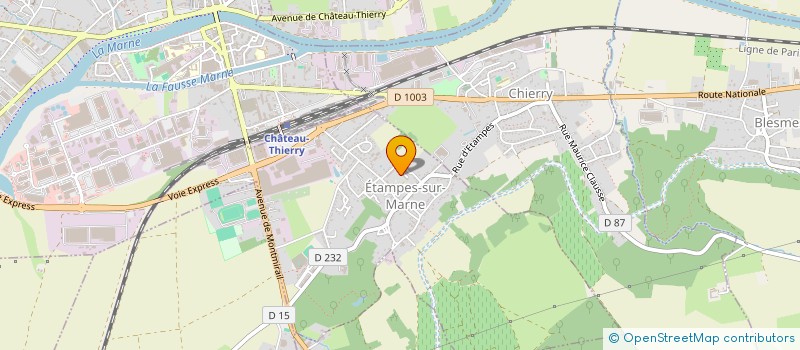 localisation de l'entreprise MONSIEUR ALEXANDRE VALLETTE  ETAMPES-SUR-MARNE