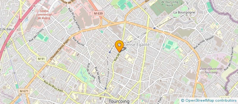 localisation de l'entreprise MONSIEUR ALEXANDRE VAN-AUTRYVE  TOURCOING