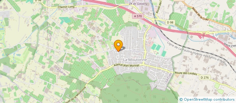 localisation de l'entreprise MONSIEUR ALEXANDRE VAN CRAENENBROECK  LA CRAU