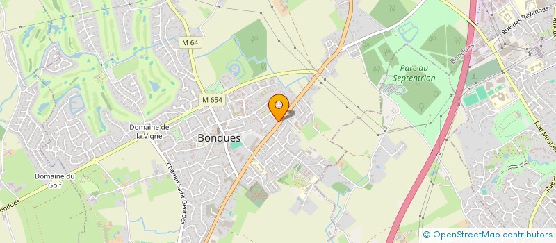 localisation de l'entreprise MONSIEUR ALEXANDRE VAN LANDUYT  BONDUES