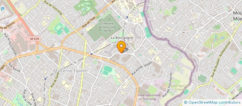 localisation de l'entreprise MONSIEUR ALEXANDRE VAN LOMBERGEN  TOURCOING