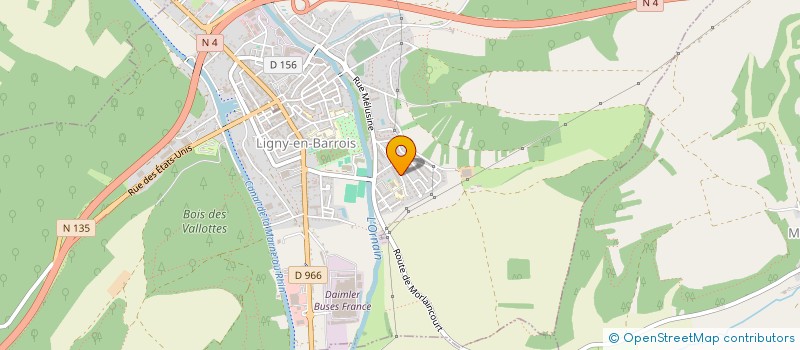 localisation de l'entreprise MONSIEUR ALEXANDRE VAN MIDDELEM  LIGNY-EN-BARROIS