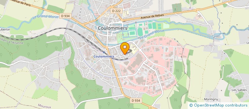localisation de l'entreprise MONSIEUR ALEXANDRE VAN VUUREN à COULOMMIERS