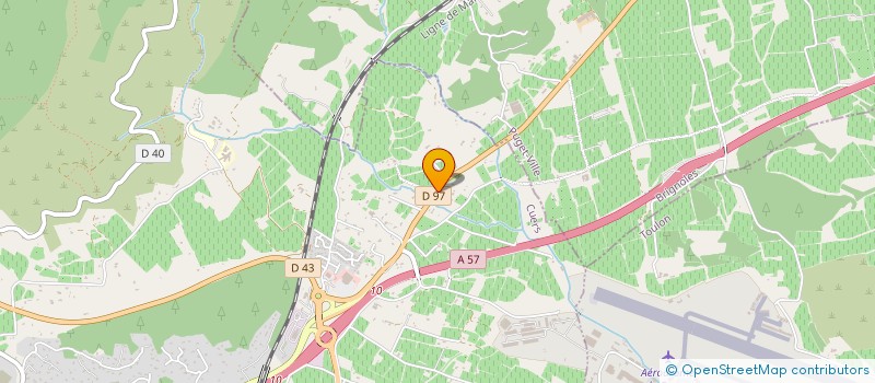 localisation de l'entreprise MONSIEUR ALEXANDRE VANDAMME  CUERS