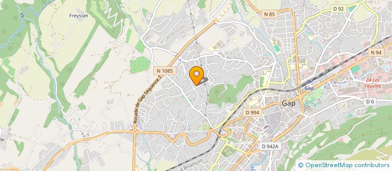 localisation de l'entreprise MONSIEUR ALEXANDRE VANDEKERKHOVE  GAP