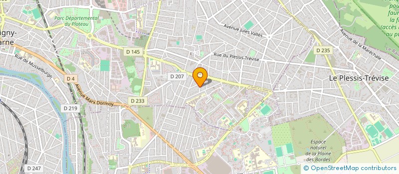 localisation de l'entreprise MONSIEUR ALEXANDRE VANNI à SUCY-EN-BRIE