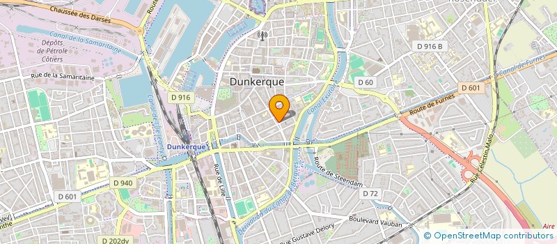 localisation de l'entreprise MONSIEUR ALEXANDRE VANTYGHEM à DUNKERQUE