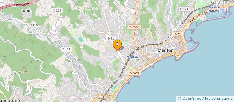 localisation de l'entreprise MONSIEUR ALEXANDRE VARELA  MENTON