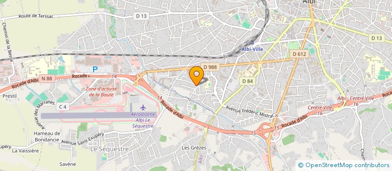 localisation de l'entreprise MONSIEUR ALEXANDRE VARGAS  ALBI
