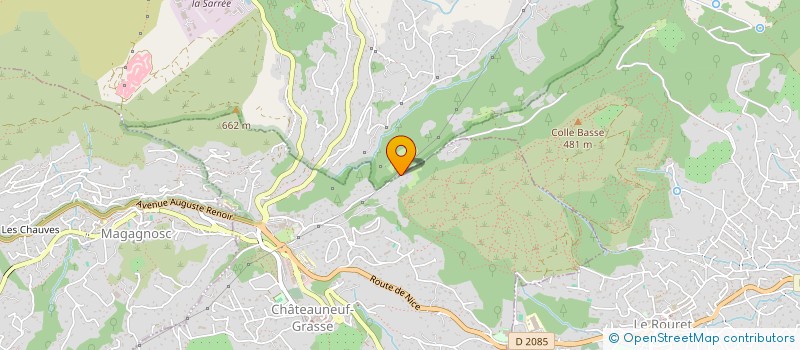 localisation de l'entreprise MONSIEUR ALEXANDRE VARGAS LOPEZ à CHATEAUNEUF-GRASSE