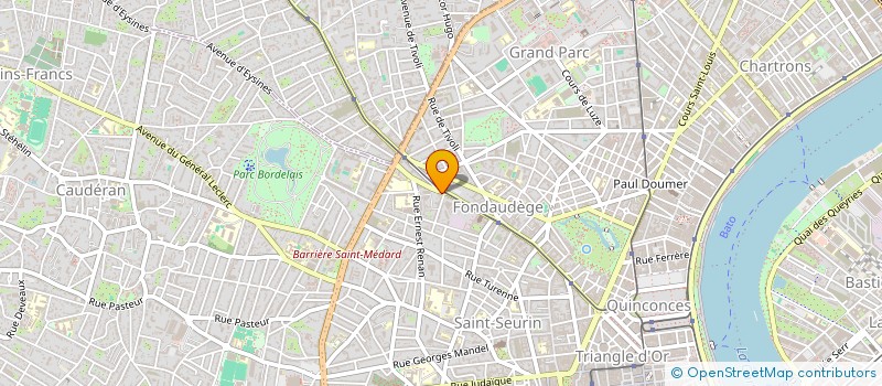 localisation de l'entreprise MONSIEUR ALEXANDRE VASSEUR à BORDEAUX