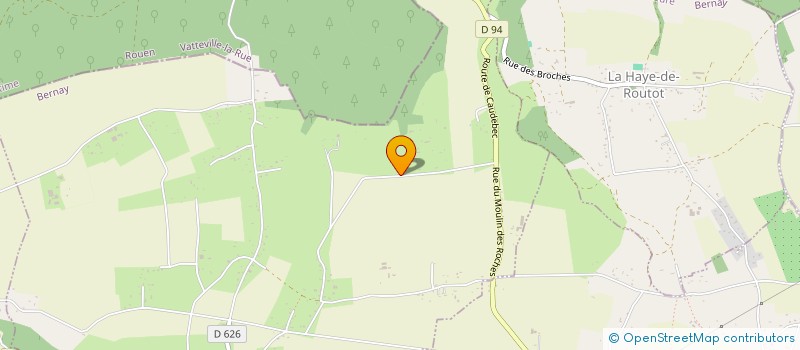 localisation de l'entreprise MONSIEUR ALEXANDRE VASTINE  LA HAYE-AUBREE