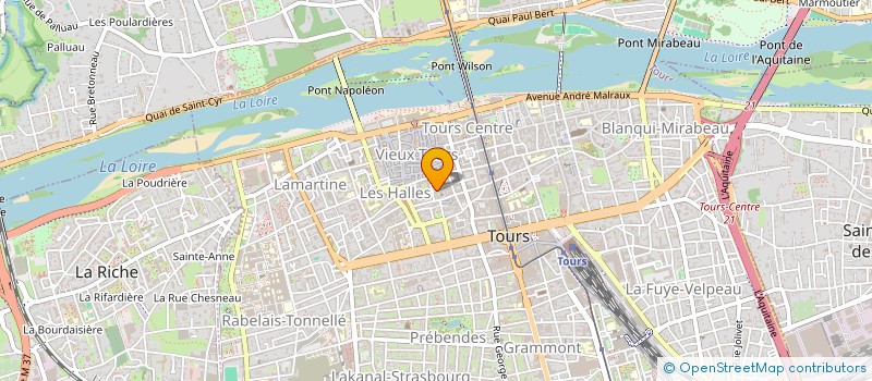 localisation de l'entreprise MONSIEUR ALEXANDRE VAUDIN à TOURS