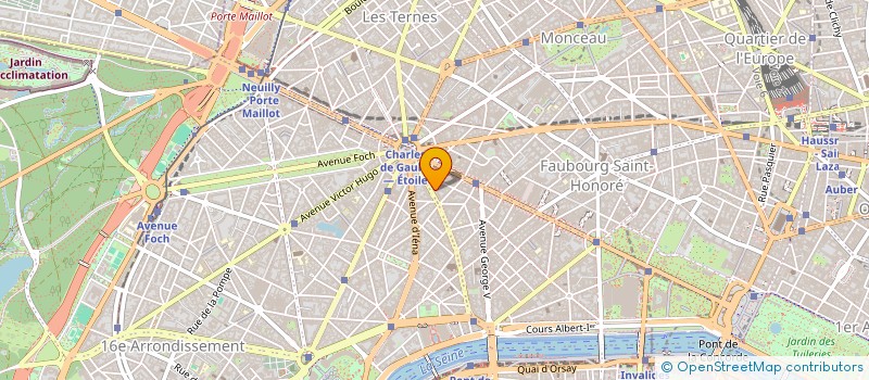 localisation de l'entreprise MONSIEUR ALEXANDRE VAYSSIERE  PARIS