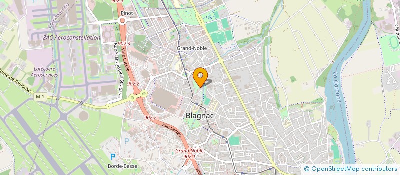 localisation de l'entreprise MONSIEUR ALEXANDRE VAZ à BLAGNAC