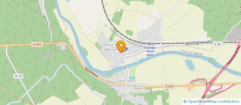 localisation de l'entreprise MONSIEUR ALEXANDRE VELLY  CHANGIS-SUR-MARNE