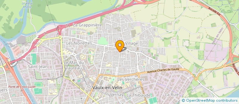 localisation de l'entreprise MONSIEUR ALEXANDRE VERA  VAULX-EN-VELIN