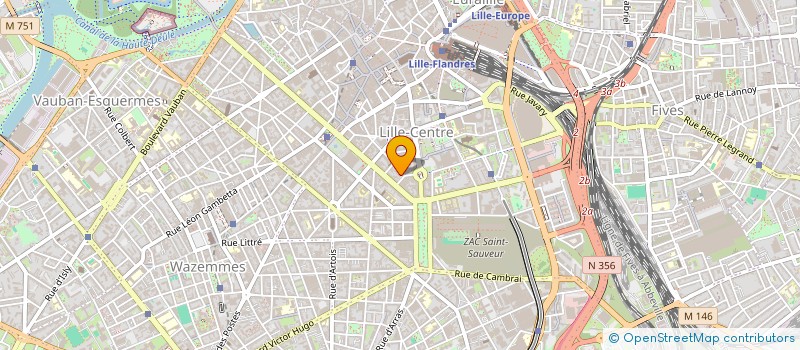 localisation de l'entreprise MONSIEUR ALEXANDRE VERCAMMEN à LILLE