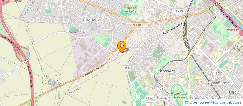 localisation de l'entreprise MONSIEUR ALEXANDRE VERCAMPT  TINQUEUX