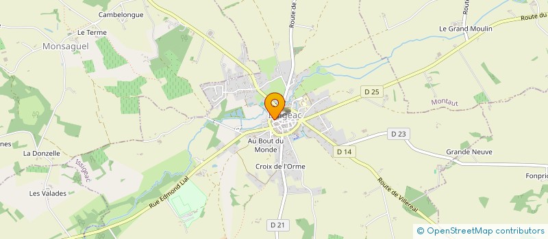 localisation de l'entreprise MONSIEUR ALEXANDRE VERDENNE à ISSIGEAC