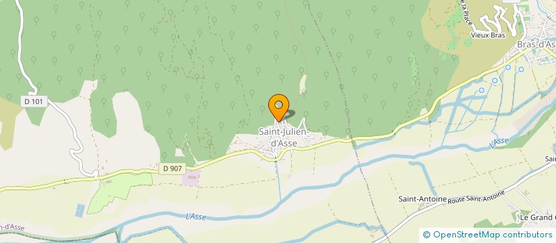 localisation de l'entreprise MONSIEUR ALEXANDRE VERHELST  SAINT-JULIEN-D'ASSE