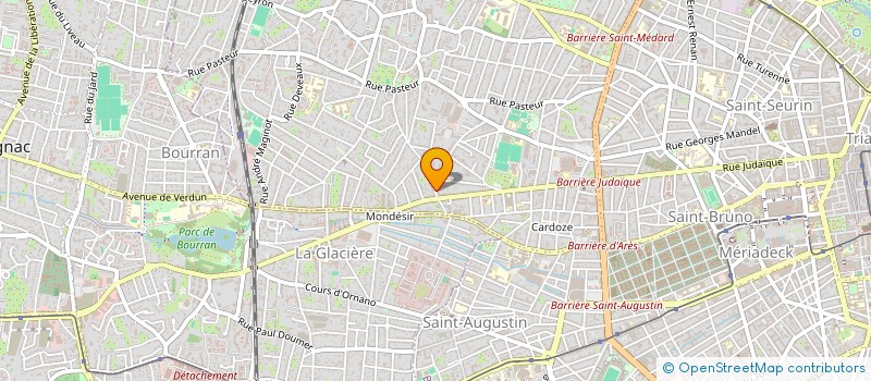 localisation de l'entreprise MONSIEUR ALEXANDRE VERON à BORDEAUX