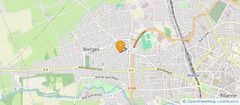 localisation de l'entreprise MONSIEUR ALEXANDRE VERRUY à RIORGES