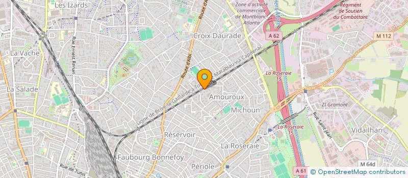 localisation de l'entreprise MONSIEUR ALEXANDRE VIALA  SAINT-LOUP-CAMMAS