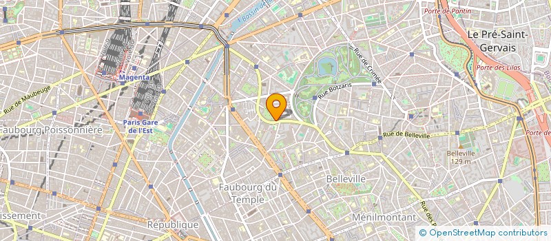 localisation de l'entreprise MONSIEUR ALEXANDRE VICTOROFF  PARIS