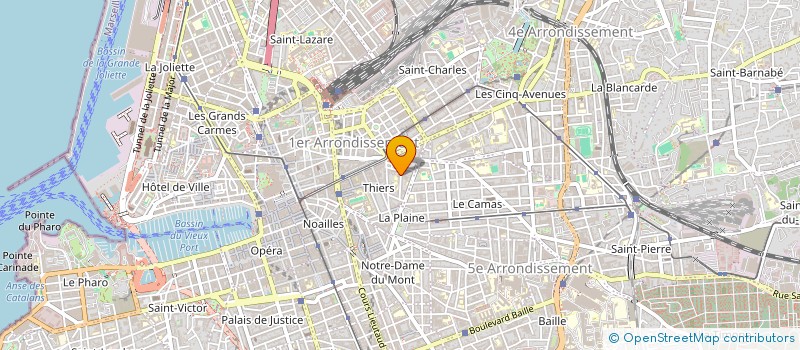 localisation de l'entreprise MONSIEUR ALEXANDRE VIDAL à MARSEILLE