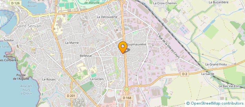 localisation de l'entreprise MONSIEUR ALEXANDRE VIDAMENT  SAINT-MALO