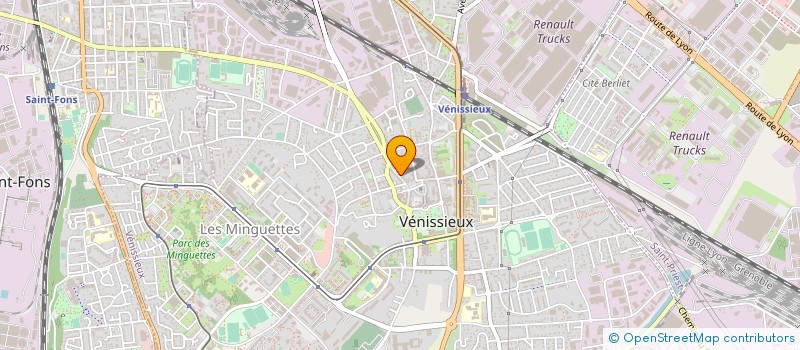 localisation de l'entreprise MONSIEUR ALEXANDRE VIGNOLA  VENISSIEUX