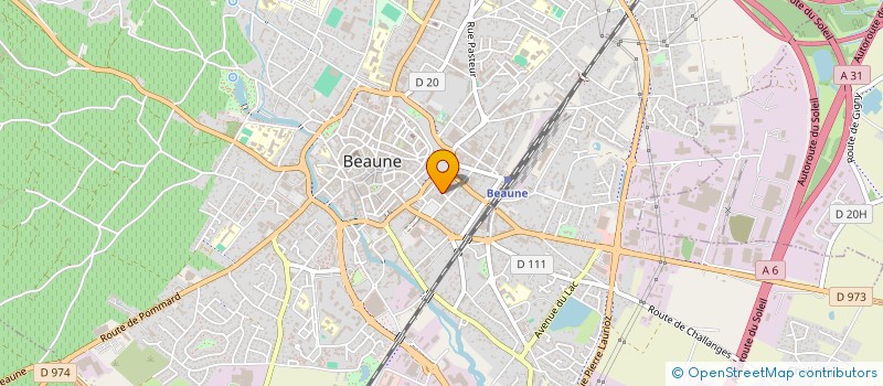 localisation de l'entreprise MONSIEUR ALEXANDRE VILLAIN à BEAUNE