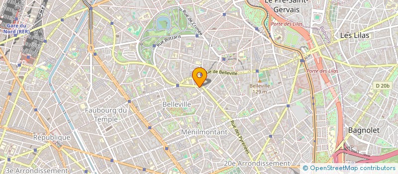 localisation de l'entreprise MONSIEUR ALEXANDRE VILLARD  PARIS