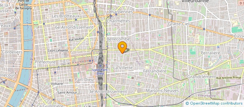 localisation de l'entreprise MONSIEUR ALEXANDRE VILLEMIN  LYON