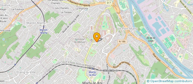 localisation de l'entreprise MONSIEUR ALEXANDRE VILLENEUVE  MARLY-LE-ROI