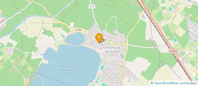 localisation de l'entreprise MONSIEUR ALEXANDRE VILLEPONTOUX à VILLENEUVE-DE-LA-RAHO