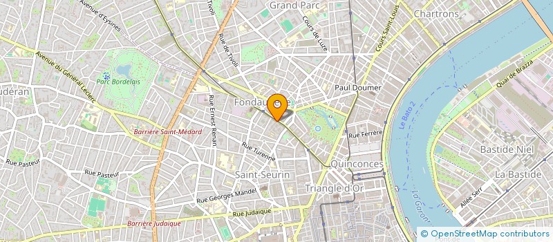 localisation de l'entreprise MONSIEUR ALEXANDRE VILMET  BORDEAUX