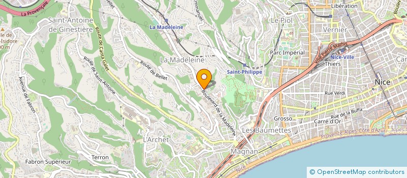 localisation de l'entreprise MONSIEUR ALEXANDRE VIRGO à NICE