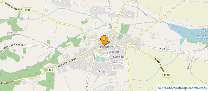 localisation de l'entreprise MONSIEUR ALEXANDRE VITAL à RIEUMES