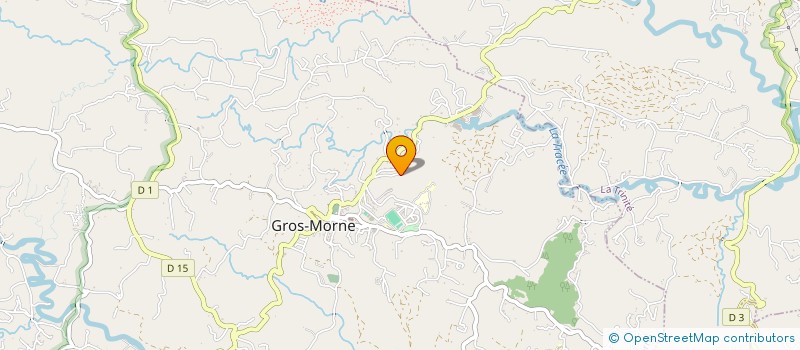 localisation de l'entreprise MONSIEUR ALEXANDRE VITRET à GROS-MORNE