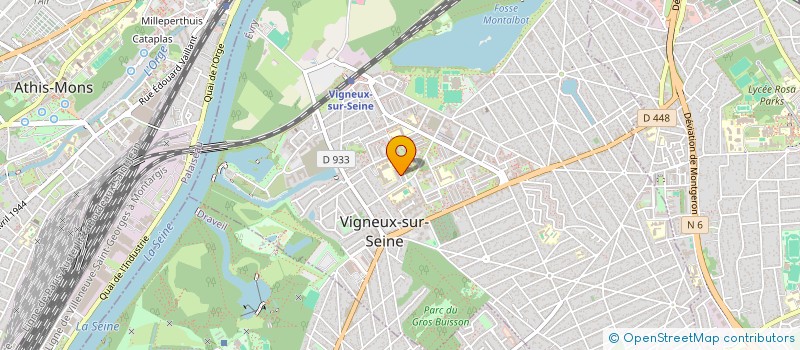 localisation de l'entreprise MONSIEUR ALEXANDRE VIVIER  VIGNEUX-SUR-SEINE