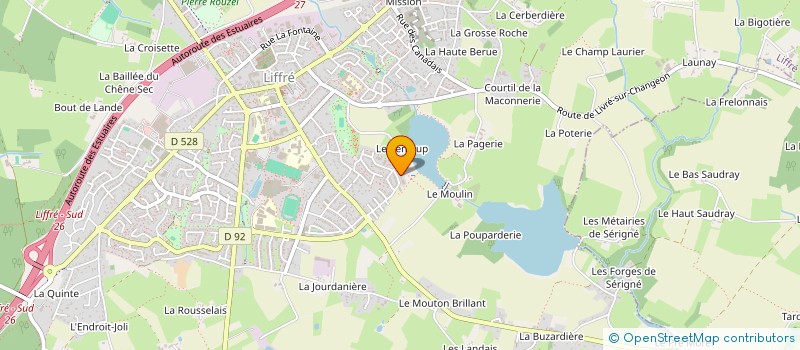 localisation de l'entreprise MONSIEUR ALEXANDRE VIVIER à LIFFRE
